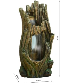 Ubbink Gartenbrunnen - Acqua Arte Polyresin-Gartenbrunnen Cerda ca. H150 cm