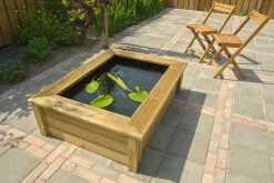 Ubbink HDPE-Fertigteich Victoria Quadro Schwarz Sale