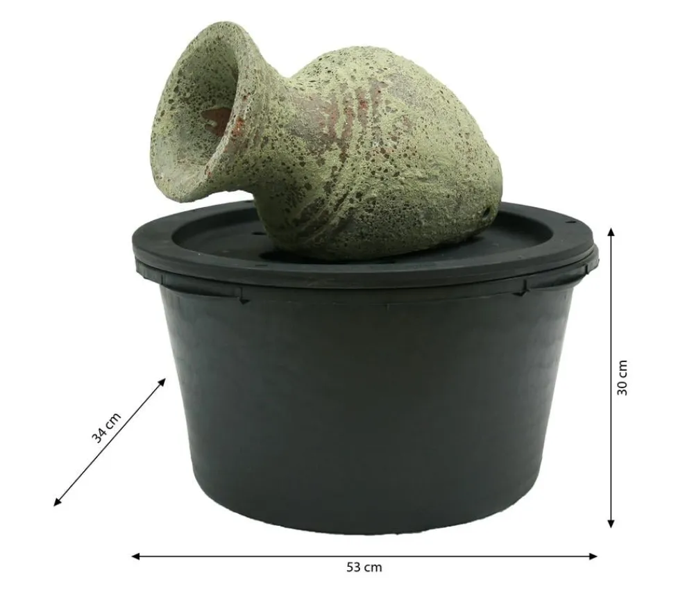 Ubbink Keramik-Gartenbrunnen Larissa, ca. B53/H30/T34 cm Hot