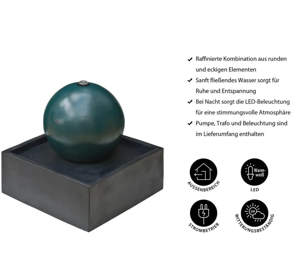 Ubbink Gartenbrunnen > Polyresin-Gartenbrunnen Acqua Arte Steni, ca. H53 cm