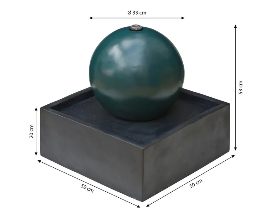 Ubbink Gartenbrunnen > Polyresin-Gartenbrunnen Acqua Arte Steni, ca. H53 cm