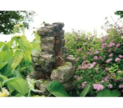 Ubbink Polyresin-Gartenbrunnen Chios, 47 x 32 x 58 cm Braun Outlet