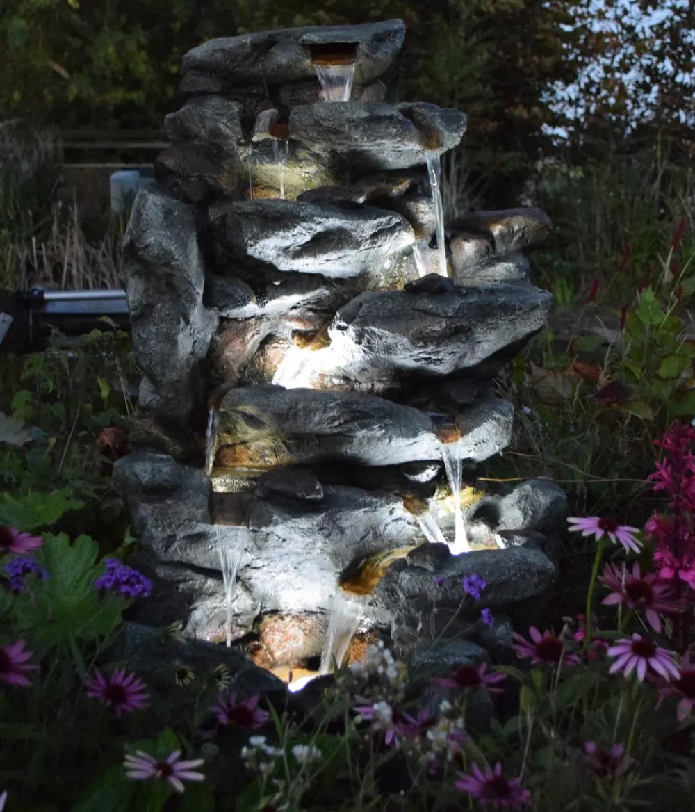 Ubbink Polyresin-Gartenbrunnen Acqua Arte Bonorva, ca. H127 cm New
