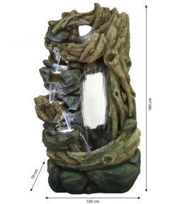 Ubbink Gartenbrunnen > Polyresin-Gartenbrunnen Acqua Arte Sartene, ca. H180 cm