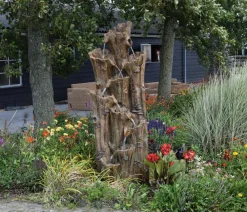 Ubbink Polyresin-Gartenbrunnen Acqua Arte Tiros, ca. H200 cm New