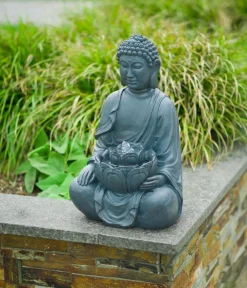 Ubbink Polyresin-Gartenbrunnen Acqua Arte Sungai, ca. H46 cm Outlet