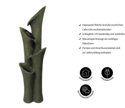 Ubbink Polyresin-Gartenbrunnen-Set Montreux, 25 x 23,5 x 86 cm Clearance