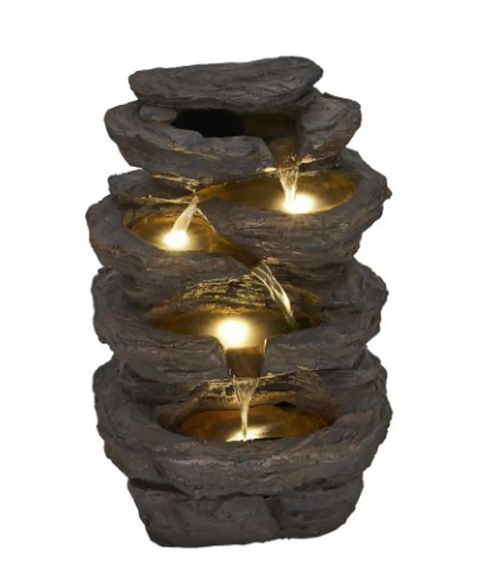 Ubbink Gartenbrunnen - Polyresin-Gartenbrunnen Acqua Arte Miras, ca. H42 cm