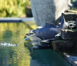 Ubbink Gartenbrunnen > Polyresin-Wasserspeier Fisch, ca. B35/H19/T14 cm