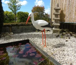 Ubbink Storch inkl. Erdspieß, ca. B26/H87/T66 cm Weiß Online