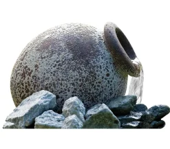 Ubbink Gartenbrunnen > Terrakotta-Gartenbrunnen Orange, 31 x 21 x 26 cm