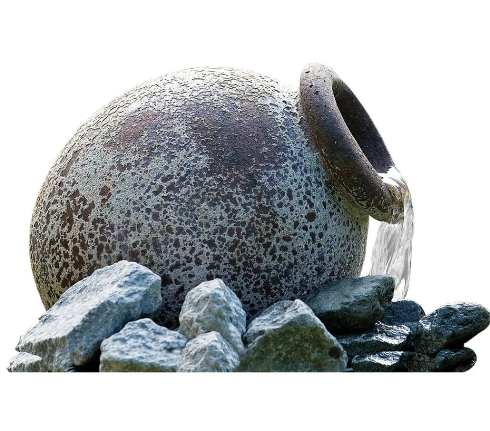 Ubbink Gartenbrunnen > Terrakotta-Gartenbrunnen Orange, 31 x 21 x 26 cm