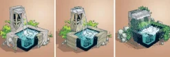 Ubbink Gartenteich·Teichpumpen & Teichtechnik|Teichpumpen & Teichtechnik > Wasserfall-Set Nevada 30, ca. B30/H13/T33 cm