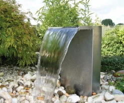 Ubbink Gartenteich·Teichbecken & Teichfolien|Gartenteich·Teichzubehör & Teichpflege - Wasserfall-Set Venezia, ca. B36,5/H50/T9 cm