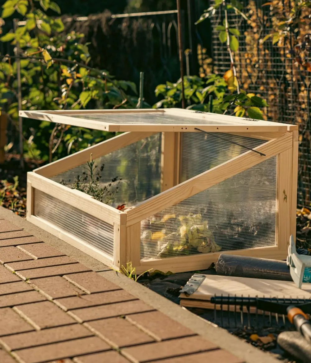 upyard Hochbeete & Frühbeete > Frühbeet-Aufsatz, ca. B81,5/H6,5/T60,5 cm