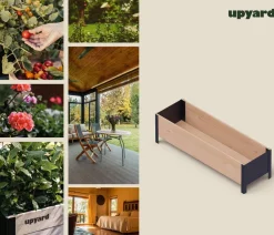 upyard Pflanzkübel & Blumenkästen|Hochbeete & Frühbeete > Holz-Pflanzkasten ModernBox, ca. B118/H32/T36 cm