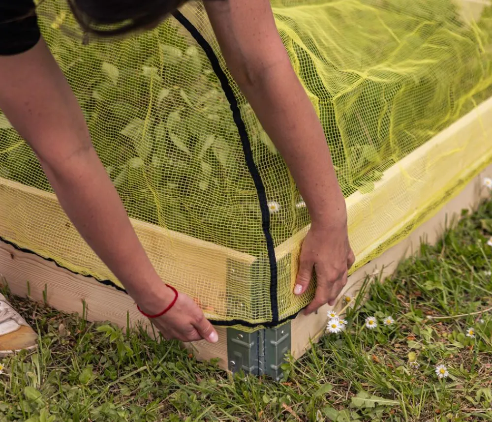 upyard Hochbeete & Frühbeete > Vogelschutznetz für Bögen, ca. B120/T80 cm