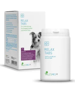 VALETUMED Nahrungsergänzung Für Tiere|Nahrungsergänzung Hund > Ergänzungsfutter für Hunde Relax Tabs, 180 g