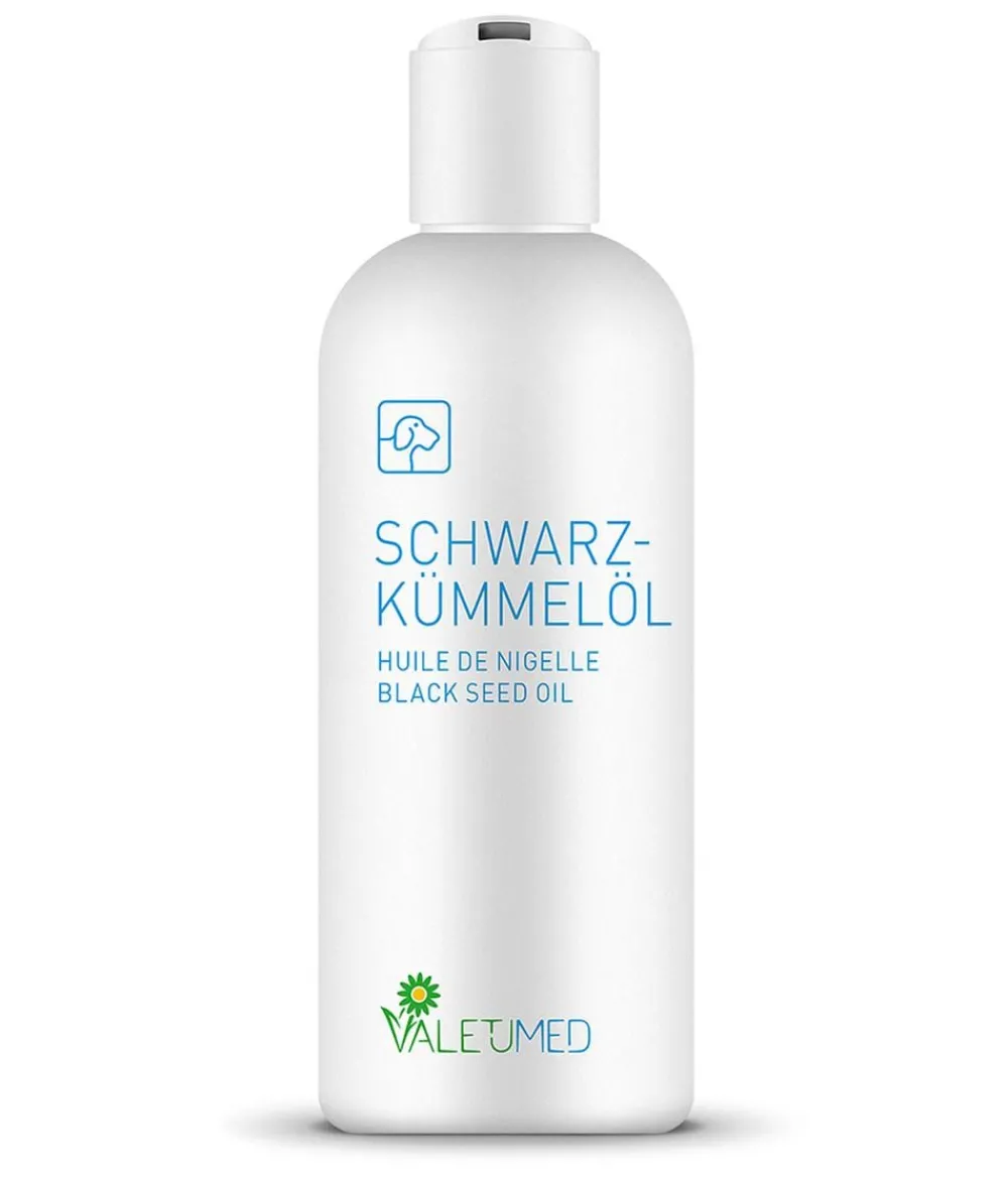 VALETUMED Ergänzungsfutter für Hunde Schwarzkümmelöl, 100 ml Hot