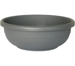 Vasar Blumenampeln & -Schalen > Kunststoff-Schale Aurora, rund, terrakotta