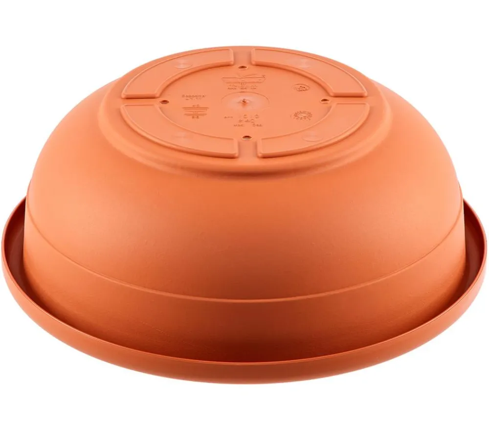 Vasar Kunststoff-Schale Aurora, rund, terrakotta Orange Online