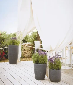 Vasar Blumentöpfe & Übertöpfe > Kunststoff-Topf Shabby, rund,