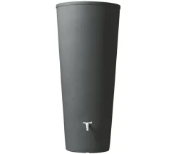 VECA Kunststoff-Regentonne, 280 l, anthrazit Dunkelgrau Clearance