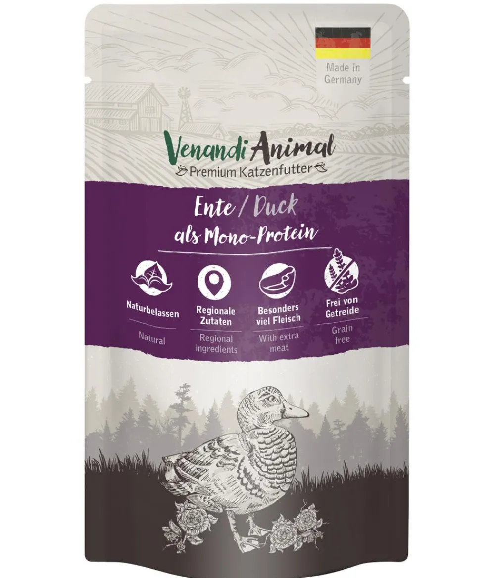 Venandi Animal Nassfutter Katze > Nassfutter für Katzen Monoprotein, Adult, 125 g