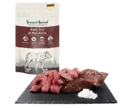 Venandi Animal Nassfutter Katze - Nassfutter für Katzen Monoprotein, Adult, 125 g