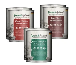 Venandi Animal Nassfutter Katze > Nassfutter für Katzen Adult Probierpaket 1, 6 x 800 g