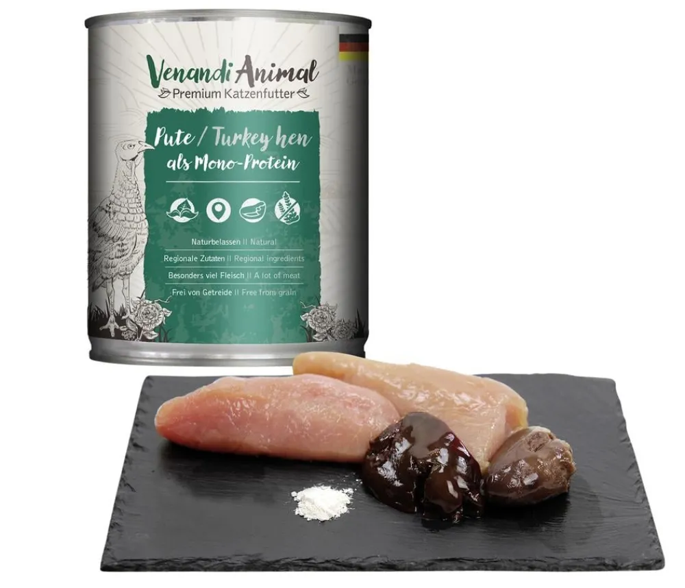 Venandi Animal Nassfutter Katze > Nassfutter für Katzen Monoprotein, Adult, 800 g