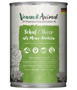 Venandi Animal Nassfutter Katze > Nassfutter für Katzen Monoprotein, Adult, 400 g