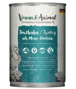 Venandi Animal Nassfutter Katze > Nassfutter für Katzen Monoprotein, Adult, 400 g