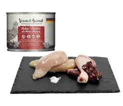 Venandi Animal Nassfutter Katze - Nassfutter für Katzen Adult Probierpaket 2, 12 x 125 g