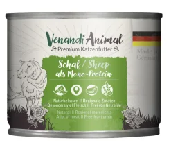 Venandi Animal Nassfutter Katze > Nassfutter für Katzen Monoprotein, Adult, 200 g