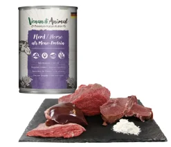 Venandi Animal Nassfutter Katze - Nassfutter für Katzen Monoprotein, Adult, 400 g
