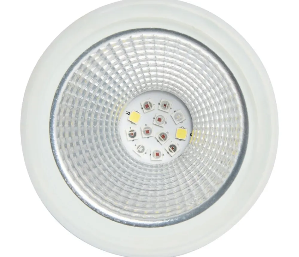 Venso Gewächshaus Zubehör - LED-Pflanzenlampe Cultura E27, 7 W Silber