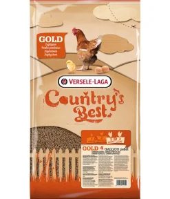 Versele-Laga Bauernhof Zubehör|Hühnerfutter > Country's Best Hühnerfutter Gold 4 Gallico pellet