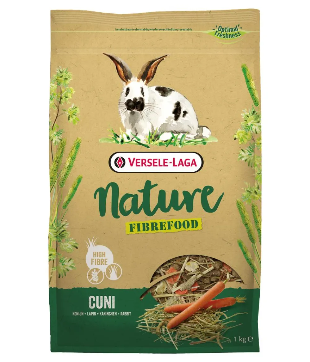 Versele-Laga Kaninchenfutter Nature Fibrefood Cuni, 1 kg Discount