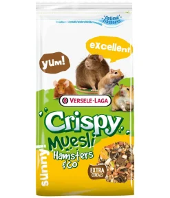 Versele-Laga Kleintierfutter - Nagerfutter Crispy Muesli Hamsters & Co