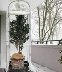 Videx Frostschutzhaus Snow, , ca. B58/H200/T48 cm Transparent New