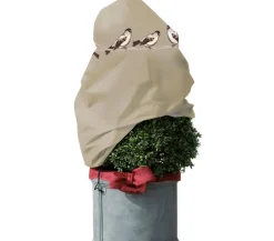 Videx Pflanzenfolien & Ernteschutz - Vlieshaube Spatzen, ca. B110/H110 cm, sand
