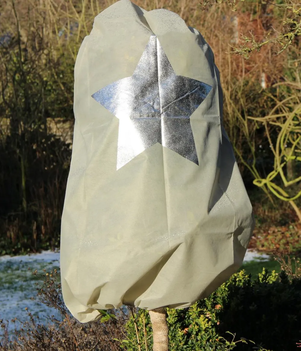 Videx Pflanzenfolien & Ernteschutz - Vlieshaube Stern, , ca. B110/H110 cm Grau