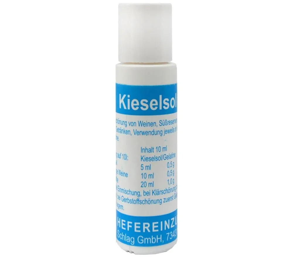 Vina Saft- & Weinherstellung|Einkochautomaten & Zubehör > Kieselsol 15 %, 10 ml