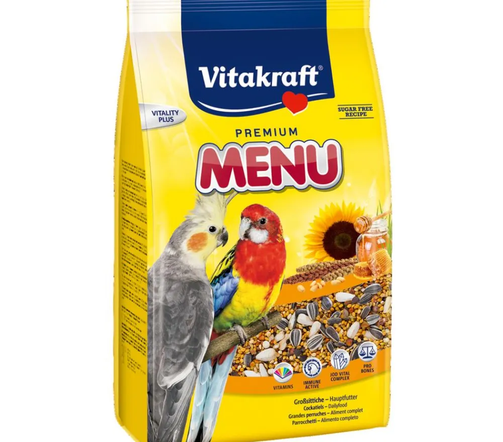 Vitakraft® Vogelfutter & Snacks > Großsittichfutter Premium Menu