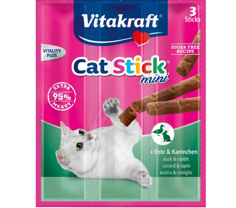 Vitakraft® Katzenleckerlies & Getränke > Vitakraft Katzensnack Cat Sticks Mini, 3 Stk.