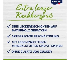 Vitakraft® Kräcker® Original + Honig & Dinkel für Hamster, 2er Pack New