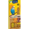 Vitakraft® Vogelfutter & Snacks > Kräcker® Original Mix + Ei / Frucht / Honig für Wellensittiche, 3er Pack