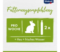 Vitakraft® Nagersnacks > Kräcker® Original + Popcorn & Honig für Zwergkaninchen, 2er Pack