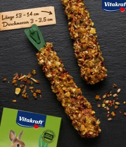 Vitakraft® Nagersnacks > Nagersnack Kräcker® Original Gemüse & Rote Beete für Zwergkaninchen, 2er Pack